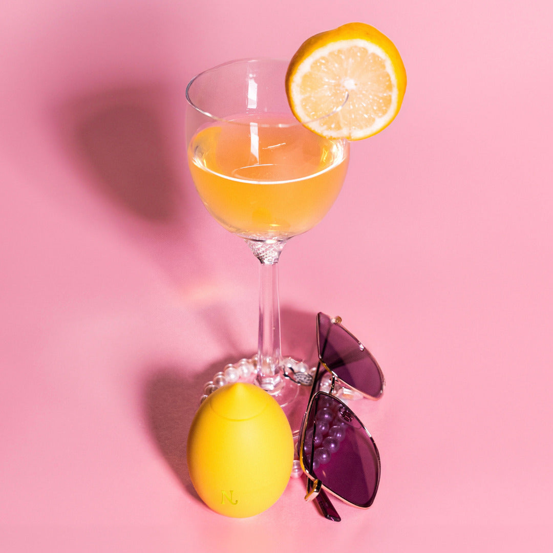 Lemon clitoral massager — charging
